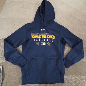 Nike Blue Classic Pullover Sweatshirt